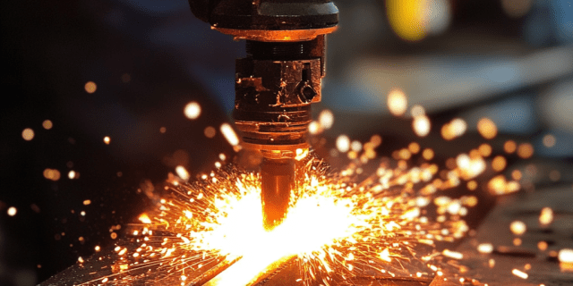 Proof of concept for monitoring the flame cutting process