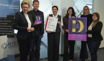 #WeAreDiversity: RISC Software GmbH erhält Zertifizierung für ihr Diversity Management